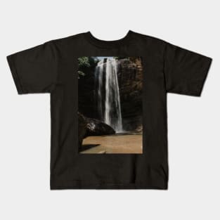 waterfall in the forest Kids T-Shirt